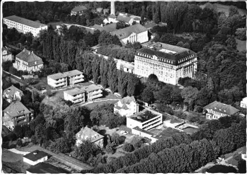AK, Bad Eilsen, Luftbildteilansicht, um 1971