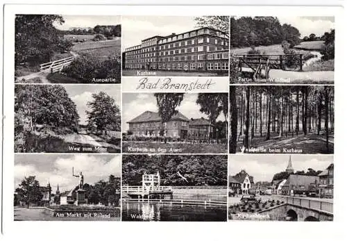AK, Bad Bramstedt, neun Abb., 1952