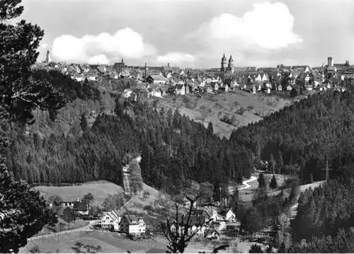 AK, Freudenstadt Schwarzwald, Gesamtansicht, 1970