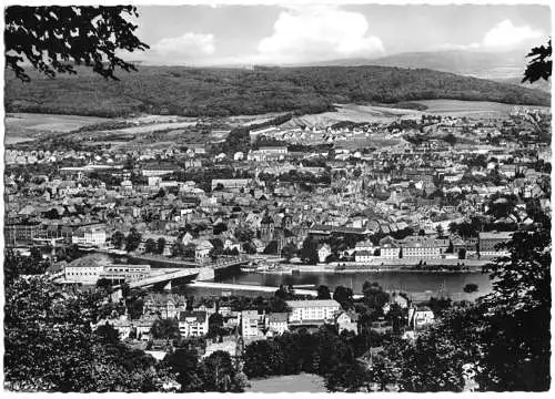 AK, Hameln an der Weser, Gesamtansicht vom Klüt aus, um 1970