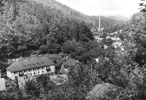 AK, Ruhla Thür. Wald, Teilansicht 1, 1971