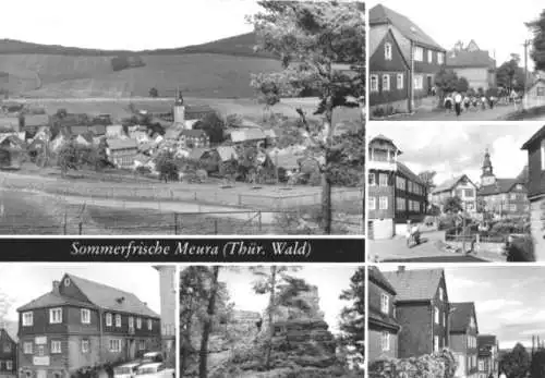 AK, Meura Thür. Wald, sechs Abb., 1983
