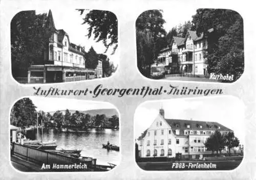 AK, Georgenthal Thür., vier Abb., 1967