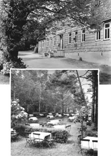 AK, Mühlhausen, Waldgaststätte Peterhof, zwei Abb., 1974