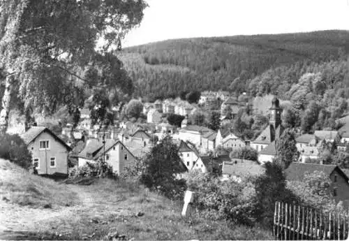 AK, Schmiedeberg Kr. Dippoldiswalde, Teilansicht, 1981