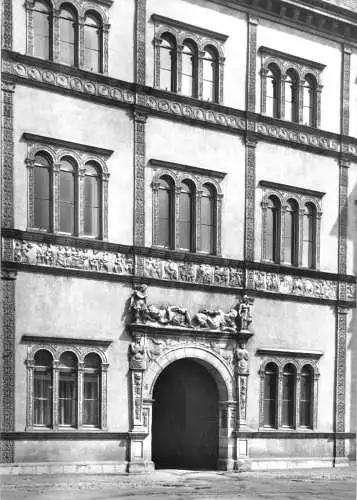 AK, Wismar, Fürstenhof, Fassade, 1974