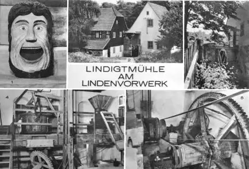 AK, Jahnshain Kr. Geithain, Lindigtmühle, 1986