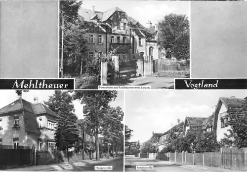 AK, Mehlteuer Vogtl., drei Abb., 1968