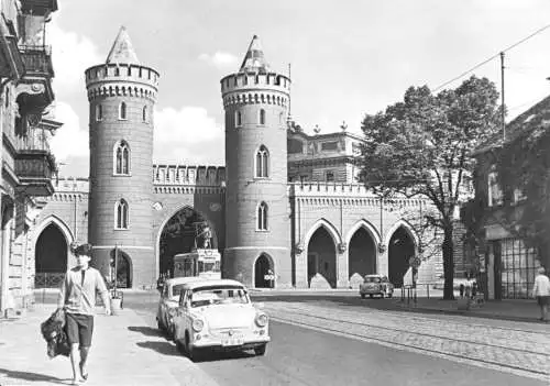 AK, Potsdam, Nauener Tor, Straßenbahn, 1969