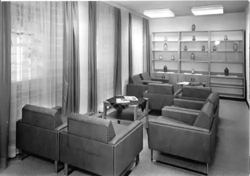 AK, Erlbach Vogtl., Ferienheim, Klubraum, 1977