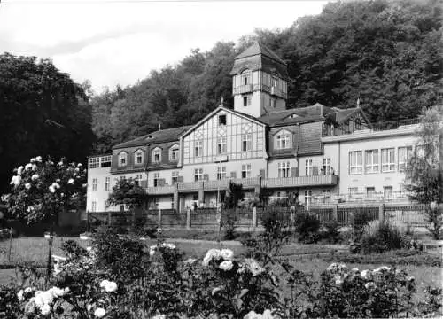 AK, Bad Blankenburg Thür., Ferienheim der IG Wismut, "Heim am Goldberg", 1977
