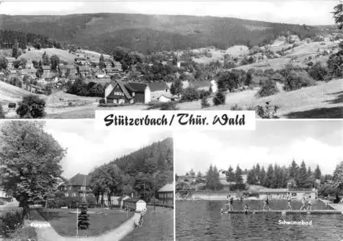 AK, Stützerbach Thür. Wald, Kr. Ilmenau, drei Abb., , 1974
