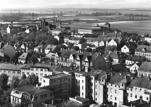 AK, Riesa, Teilansicht, 1965