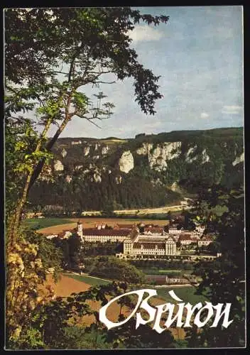 tour. Broschüre, Abtei- und Wallfahrtskirche Beuron, 1969
