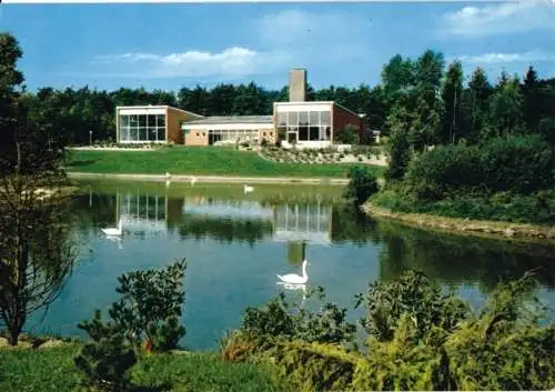 AK, Bad Bramstedt in Holstein, Haus am Teich, um 1970