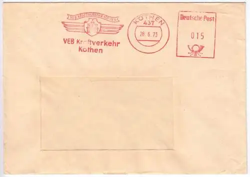 AFS, VEB Kraftverkehr Köthen, o Köthen, 437, 28.6.73