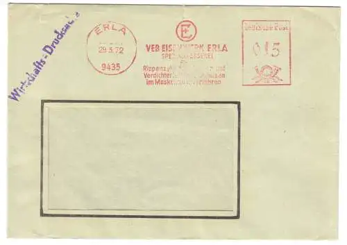 AFS, VEB Eisenwerk Erla, Spezialgiesserei für ..., o Erla, 9435, 29.3.72