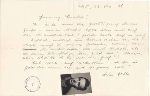 Auslandsbrief, Berlin, Mi.-Nr. Bln 10 MeF, o Berlin-Lichterfelde 1, 27.12.48