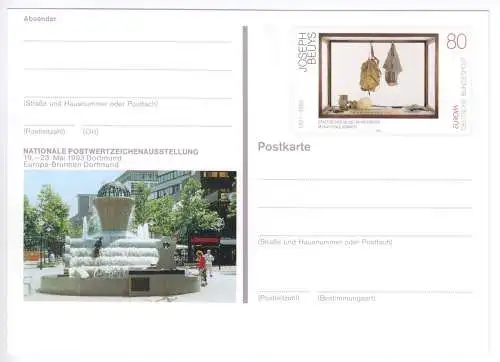 Ganzsache, Mi.-Nr. BRD PSo 30, **