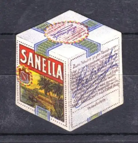 Vignette, Werbemarke, Sanella
