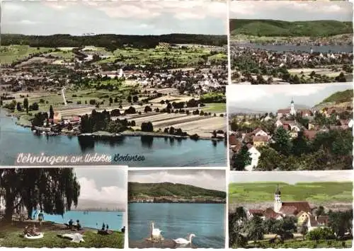 AK, Oehningen am Untersee, sechs Abb., um 1962