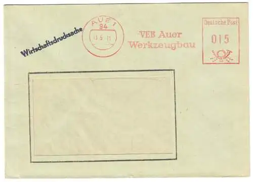 AFS, VEB Auer Werkzeugbau, o Aue 1, 94, 13.5.71