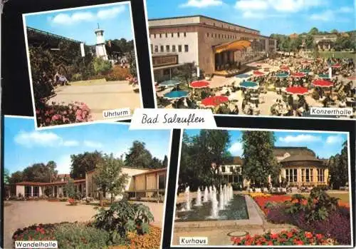 AK, Bad Salzuflen, vier Abb., um 1978