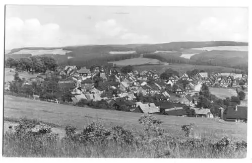AK, Schnett Kr. Hildburghausen, Teilansicht, 1968