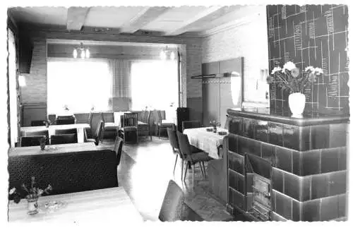 AK, Bad Suderode, Café Forbrich, Gastraum, 1966, Echtfoto