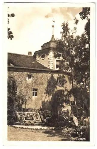 AK, Zittau, An der Blumenuhr, 1954
