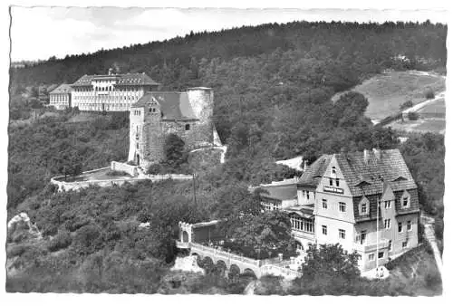 AK, Bad Frankenhausen Kyffhäuser, Kindersanatorium, Hausmannsturm ..., 1957