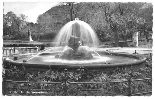 AK, Gotha, An der Wasserkunst, 1959