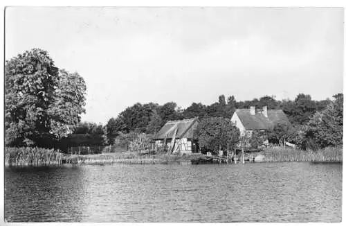 AK, Neubrück Kr. Königs Wusterhausen, Fischerei, 1961