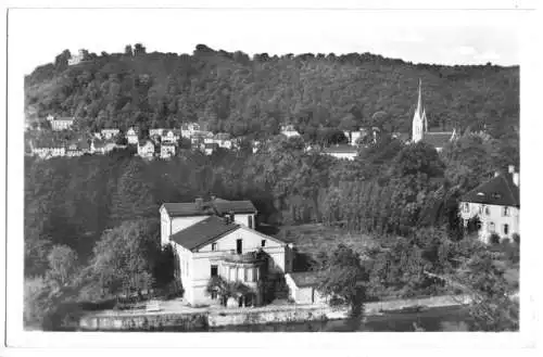 AK, Bad Kösen, Teilansicht vom Gradierwerk, 1955