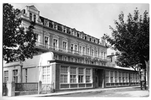 AK, Seebad Ahlbeck auf Usedom, Ostsee-Hotel, 1960