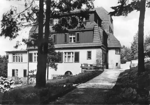 AK, Kurort Bärenfels Osterzgeb., Handwerkerheim "Spitzberg-Baude", 1967