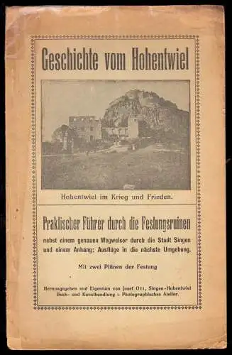 Geschichte vom Hohentwiel, Führer, ca. 1920