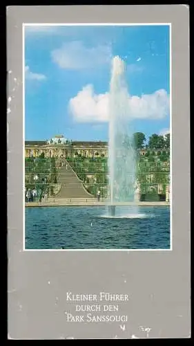 tour. Broschüre, Potsdam, Kleiner Führer durch den Park Sanssouci, 1996
