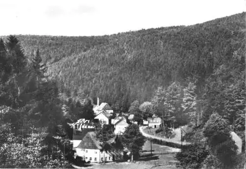 AK, Kurort Seiffen Erzgeb., Im Seiffener Grund, 1970