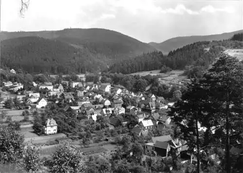 AK, Sitzendorf Thür., Teilansicht, 1972