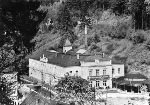 AK, Bad Schandau Sächs. Schweiz, Kneippkurhaus, 1968