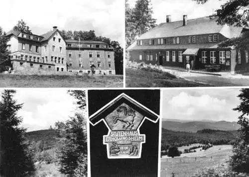 AK, Vesser Kr. Ilmenau, Ferienheim und Berggaststätte "Stutenhaus", 1967