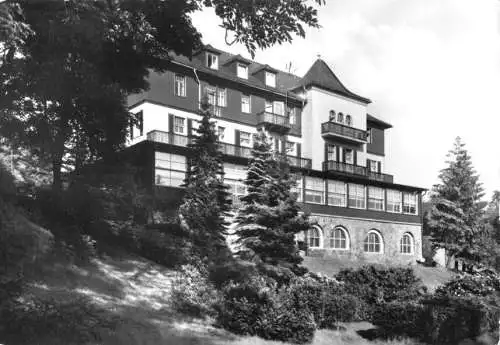 AK, Kurort Bärenfels Osterzgeb., FDGB-Ferienheim, 1980