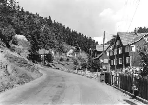 AK, Fehrenbach Thür., Straßenpartie, 1974