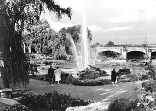 AK, Leipzig, Partie im Zentralen Kulturpark "Clara Zetkin", 1969