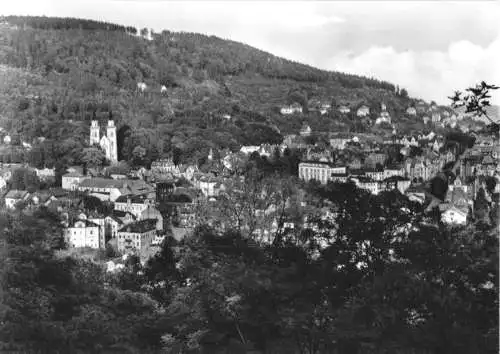 AK, Sonneberg Thür., Teilansicht vom Eichberg, 1968