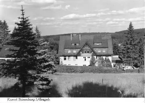 AK, Oberbärenburg Erzgeb., FDGB-Erholungsheim "Arno Lade", 1975