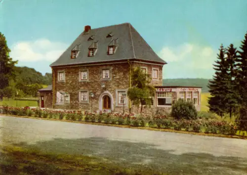 AK, Rengsdorf Ww., Café - Restaurant - Pension "Zur Waldburg", um 1970