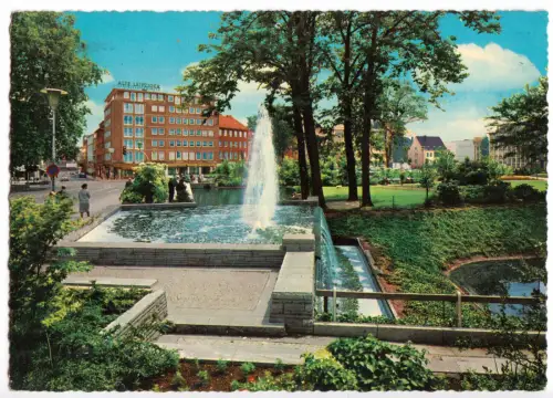 AK, Münster Westf., Engelenschanze, 1968