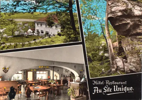 AK, Eichen-Bigelbach, Restaurant "Au Site Unique", um 1975